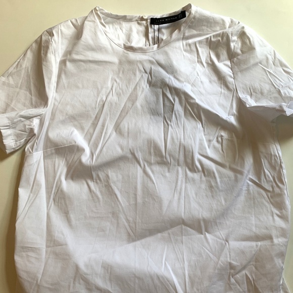 Zara white top - Picture 1 of 4